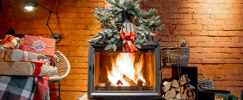 Travis Industries Linear Gas Fireplace Installation in Dothan, Alabama