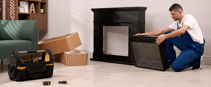 Old Rusted Metal Fireplace Repair And Replacement in Dothan, AL